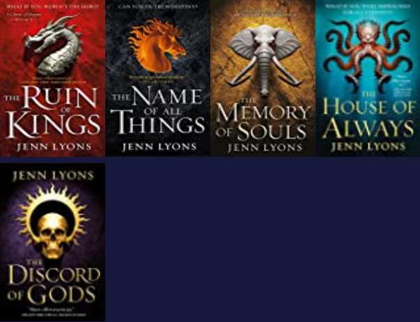 A Chorus of Dragons Series by Jenn Lyons