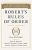 Robert’s Rules of Order Newly Revised, 12th edition by Henry M Robert III